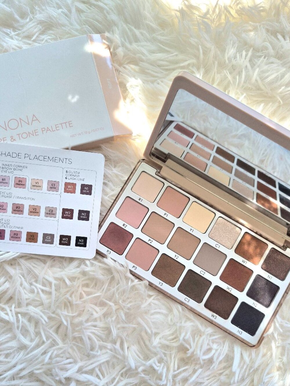 Natasha Denona Eye Scul Texture & Tone Palette - SOFT